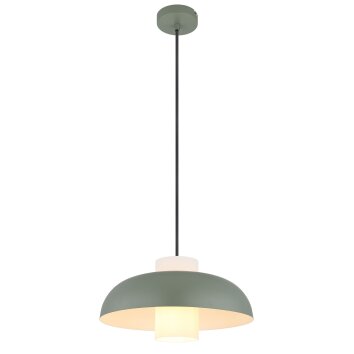 Illuminazione Globo Lighting Lowe Lampadario a sospensione Verde, 1-Luce