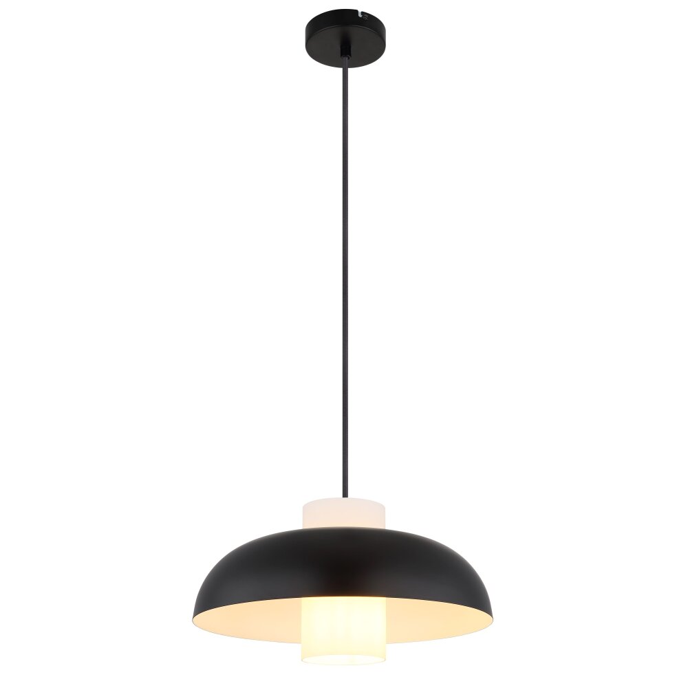 Illuminazione Globo Lighting Lowe Lampadario a sospensione Nero, 1-Luce main product photo