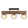 Illuminazione Globo Lighting I Plafoniera Écru, Nero, 3-Luci