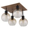 Illuminazione Globo Lighting I Plafoniera Écru, Nero, 4-Luci