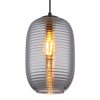 Illuminazione Globo Lighting Jefrey Lampadario a sospensione Nero, 1-Luce