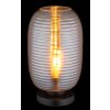 Illuminazione Globo Lighting Jefrey Lampada da tavolo Nero, 1-Luce