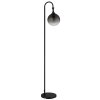 Illuminazione Globo Lighting Dalton Lampada da terra Nero, 1-Luce