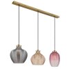 Illuminazione Globo Lighting Jessica Lampadario a sospensione Oro, 3-Luci