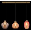 Illuminazione Globo Lighting Jessica Lampadario a sospensione Oro, 3-Luci