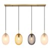 Illuminazione Globo Lighting Devin Lampadario a sospensione Oro, 4-Luci
