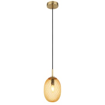 Illuminazione Globo Lighting Devin Lampadario a sospensione Oro, 1-Luce