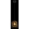 Illuminazione Globo Lighting Dichti Lampadario a sospensione Nero, 1-Luce