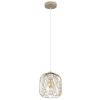 Illuminazione Globo Lighting Dichti Lampadario a sospensione Sabbia, 1-Luce