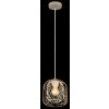 Illuminazione Globo Lighting Dichti Lampadario a sospensione Sabbia, 1-Luce