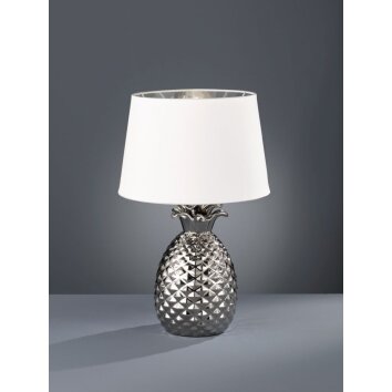 Reality PINEAPPLE Lampada da Tavolo Argento, 1-Luce