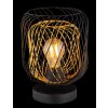 Illuminazione Globo Lighting Dichti Lampada da tavolo Nero, 1-Luce