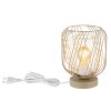Illuminazione Globo Lighting Dichti Lampada da tavolo Sabbia, 1-Luce