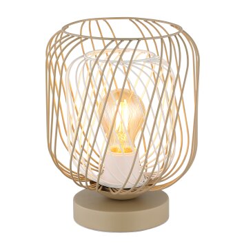 Illuminazione Globo Lighting Dichti Lampada da tavolo Sabbia, 1-Luce