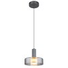 Illuminazione Globo Lighting Grant Lampadario a sospensione LED Grigio, 1-Luce