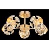 Illuminazione Globo Lighting Floriella Plafoniera LED Oro, 1-Luce