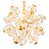 Illuminazione Globo Lighting Floriella Lampadario a sospensione LED Oro, 1-Luce