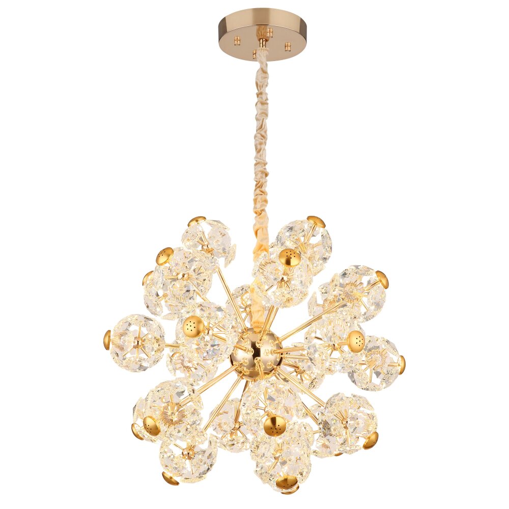 Illuminazione Globo Lighting Florietta Lampadario a sospensione LED Oro, 1-Luce main product photo