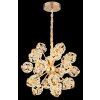Illuminazione Globo Lighting Florietta Lampadario a sospensione LED Oro, 1-Luce