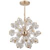 Illuminazione Globo Lighting Floriella Lampadario a sospensione LED Oro, 1-Luce