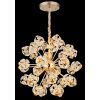Illuminazione Globo Lighting Floriella Lampadario a sospensione LED Oro, 1-Luce