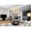 Illuminazione Globo Lighting Floriella Lampadario a sospensione LED Oro, 1-Luce