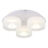 Illuminazione Globo Lighting Belinda Plafoniera LED Bianco, 1-Luce