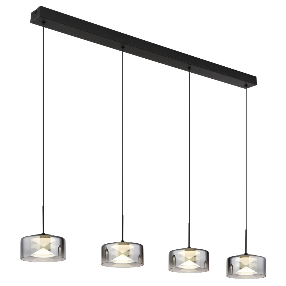 Illuminazione Globo Lighting Belinda Lampadario a sospensione LED Nero, 1-Luce main product photo