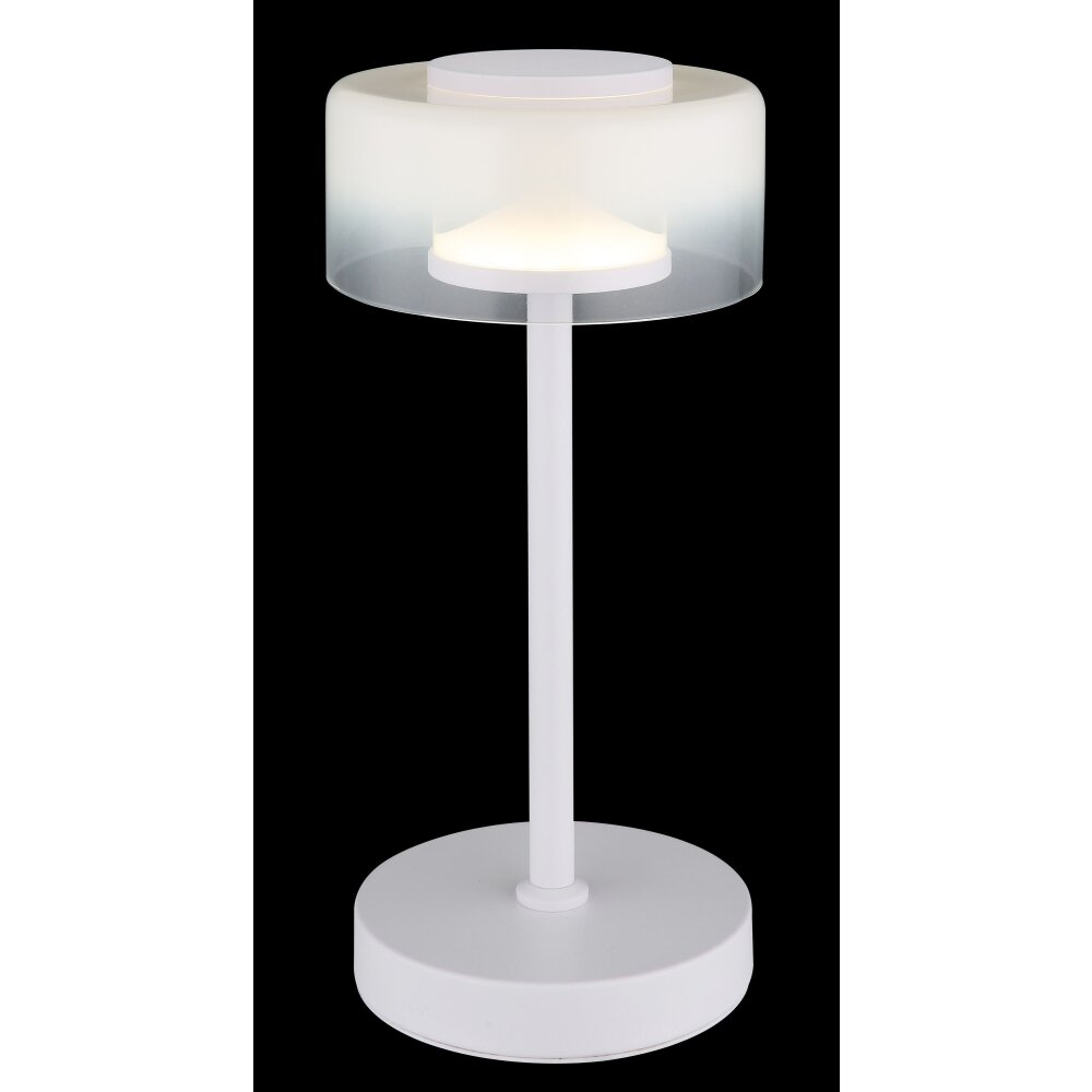 Illuminazione Globo Lighting Belinda Lampada da tavolo LED Bianco, 1-Luce