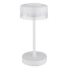 Illuminazione Globo Lighting Belinda Lampada da tavolo LED Bianco, 1-Luce