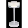 Illuminazione Globo Lighting Belinda Lampada da tavolo LED Bianco, 1-Luce