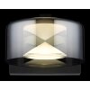 Illuminazione Globo Lighting Belinda Applique LED Nero, 1-Luce