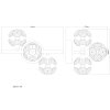Illuminazione Globo Lighting Virina Applique LED Oro, 1-Luce