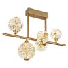 Illuminazione Globo Lighting Virina Plafoniera LED Oro, 1-Luce