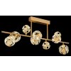 Illuminazione Globo Lighting Virina Plafoniera LED Oro, 1-Luce