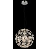 Illuminazione Globo Lighting Virina Lampadario a sospensione LED Cromo, 1-Luce