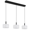 Illuminazione Globo Lighting Trenton Lampadario a sospensione LED Nero, 1-Luce