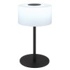 Illuminazione Globo Lighting Trenton Lampada da tavolo LED Nero, 1-Luce