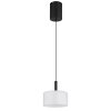 Illuminazione Globo Lighting Trenton Lampadario a sospensione LED Nero, 1-Luce