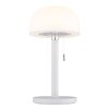 Illuminazione Globo Lighting Norman Lampada da tavolo LED Bianco, 1-Luce