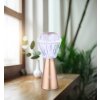 Illuminazione Globo Lighting Polimi Lampada da tavolo LED Champagne, 1-Luce, Cambia colore
