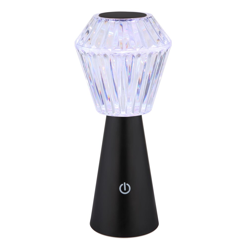 Illuminazione Globo Lighting Polimi Lampada da tavolo LED Nero, 1-Luce, Cambia colore main product photo