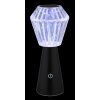 Illuminazione Globo Lighting Polimi Lampada da tavolo LED Nero, 1-Luce, Cambia colore