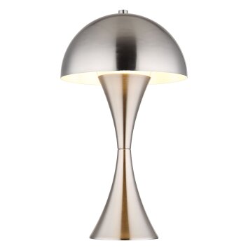 Illuminazione Globo Lighting Dima Lampada da tavolo Nichel opaco, 1-Luce