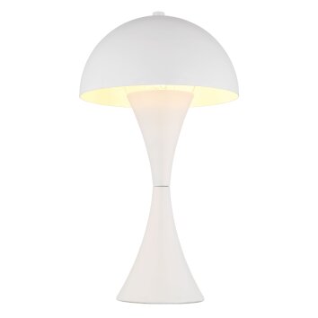 Illuminazione Globo Lighting Dima Lampada da tavolo Bianco, 1-Luce