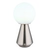 Illuminazione Globo Lighting Sora Lampada da tavolo LED Nichel opaco, 1-Luce
