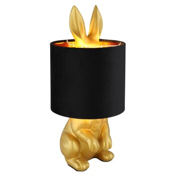 Illuminazione Globo Lighting Rabbit Lampada da tavolo Oro, 1-Luce