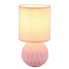 Illuminazione Globo Lighting Sylas Lampada da tavolo Fucsia, 1-Luce