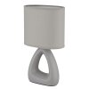Illuminazione Globo Lighting Triangle Lampada da tavolo Grigio, 1-Luce