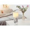Illuminazione Globo Lighting Triangle Lampada da tavolo Grigio, 1-Luce